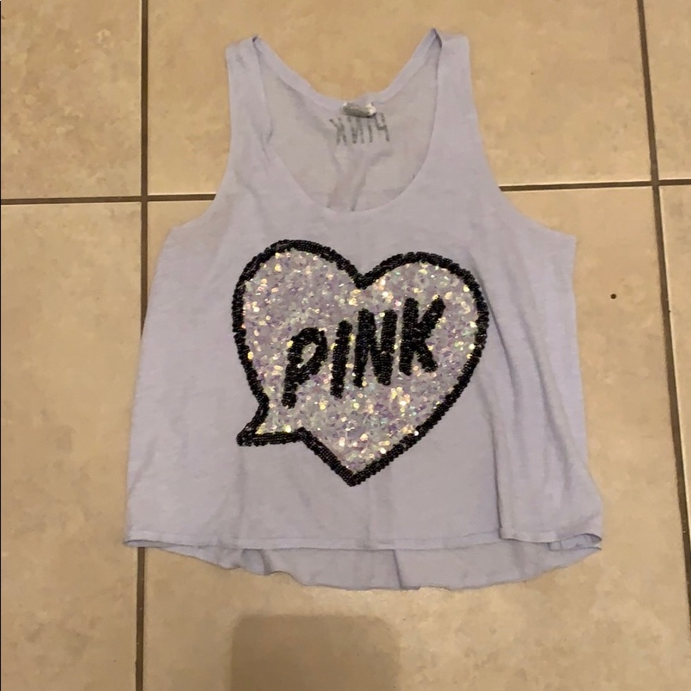 Pink tank top